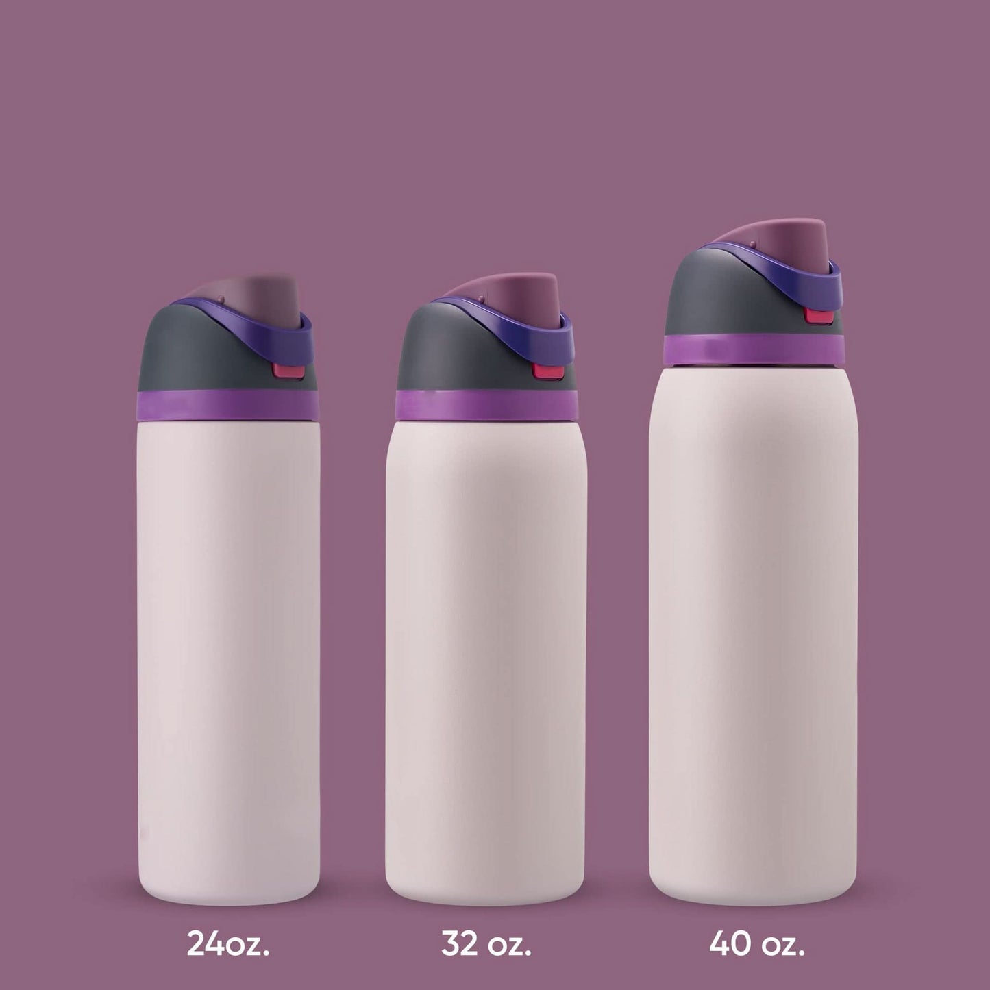 24oz Stainless Steel Vacuum Insulated Sports Water Bottle with Lock Lid Drinkware - Duly Kitchen