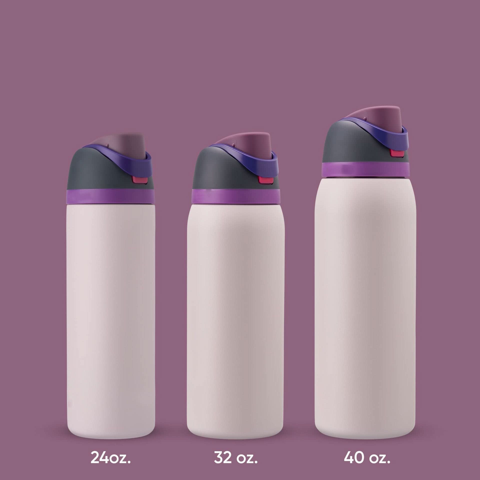 24oz Stainless Steel Vacuum Insulated Sports Water Bottle with Lock Lid Drinkware - Duly Kitchen