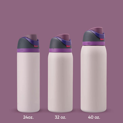 24oz Stainless Steel Vacuum Insulated Sports Water Bottle with Lock Lid Drinkware - Duly Kitchen