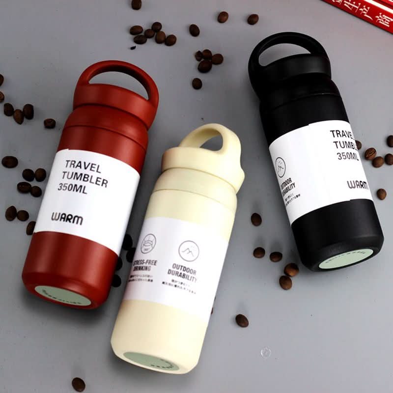 304 Stainless Steel Travel Tumbler 350ml/500ml Insulated Bottle Drinkware - Duly Kitchen