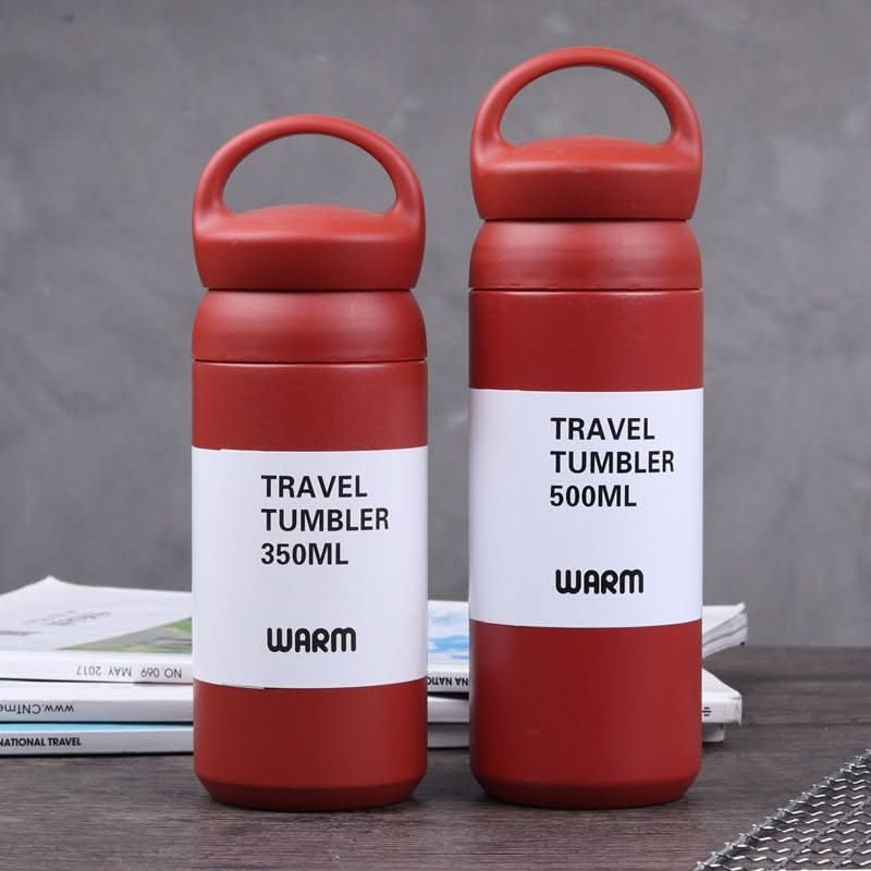 304 Stainless Steel Travel Tumbler 350ml/500ml Insulated Bottle Drinkware - Duly Kitchen