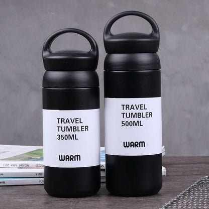304 Stainless Steel Travel Tumbler 350ml/500ml Insulated Bottle Drinkware - Duly Kitchen