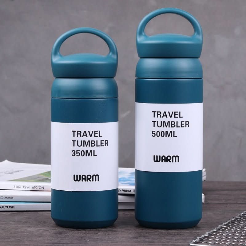 304 Stainless Steel Travel Tumbler 350ml/500ml Insulated Bottle Drinkware - Duly Kitchen