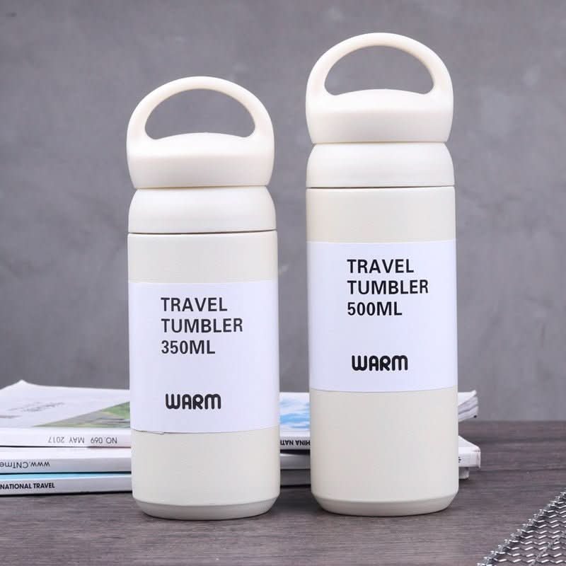 304 Stainless Steel Travel Tumbler 350ml/500ml Insulated Bottle Drinkware - Duly Kitchen