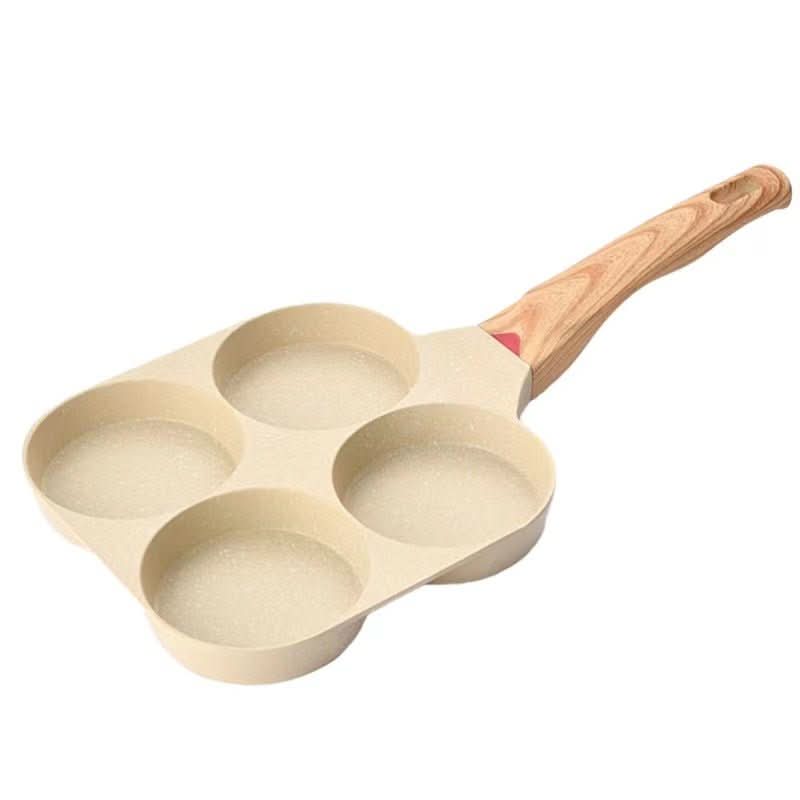 4 - Cup Nonstick Egg Frying Pan – Induction Compatible Breakfast Skillet Cookware - Duly Kitchen