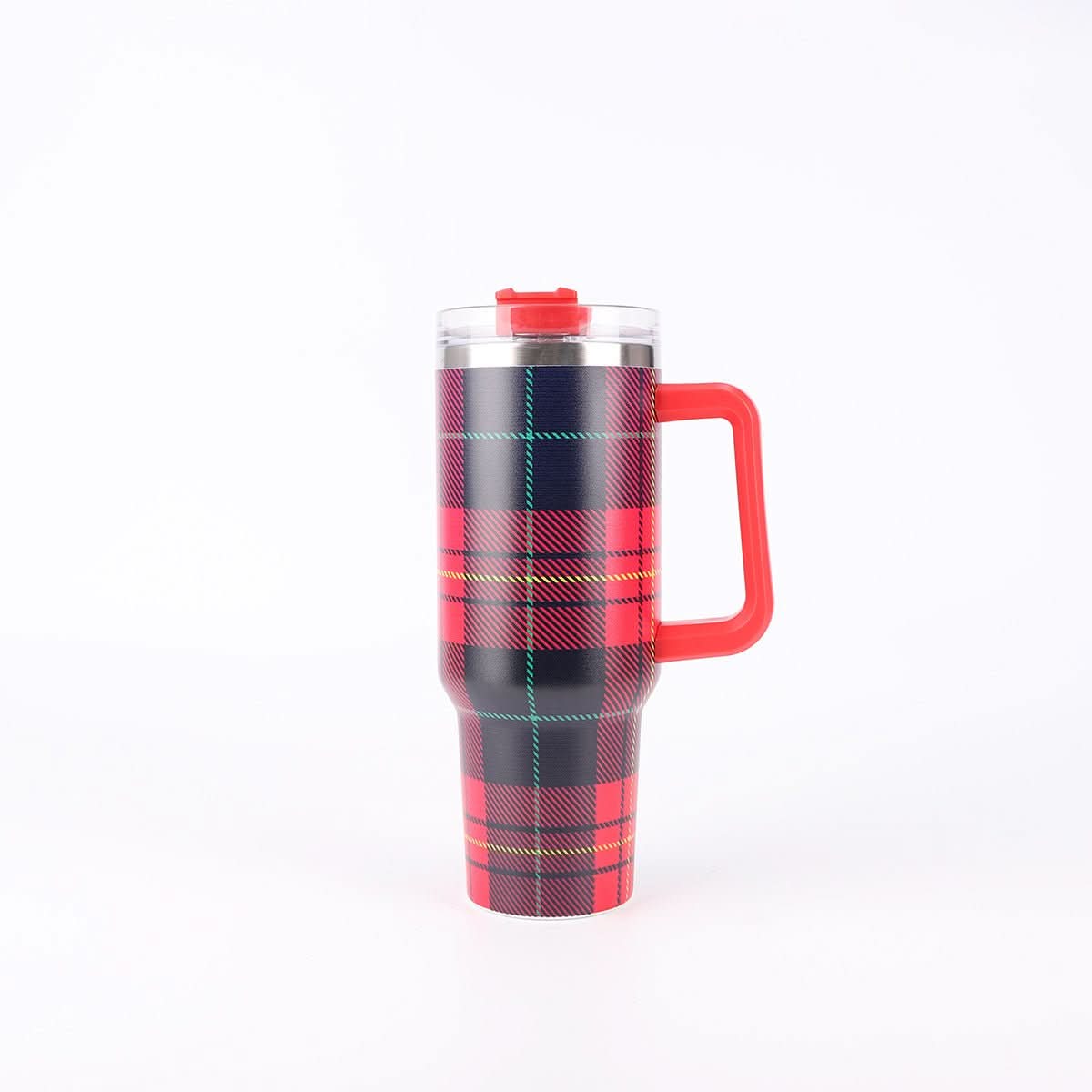 40oz Stainless Steel Insulated Tumbler with Handle and Lid – 1200ml Drinkware - Duly Kitchen