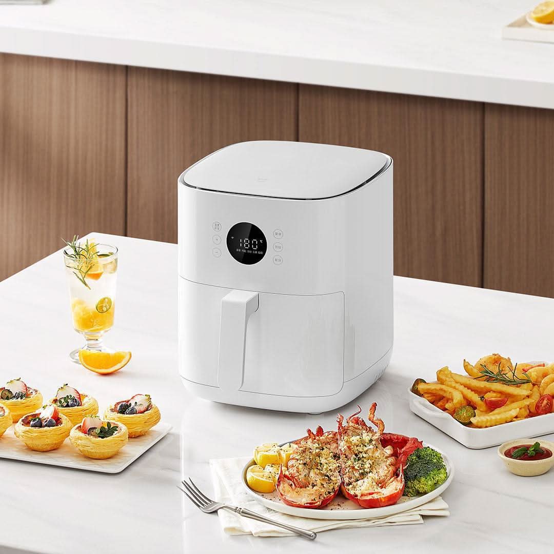 4.5L Digital Air Fryer 1200W Multifunctional Oil - Free Cooker with Baking Tray Cookware - Duly Kitchen