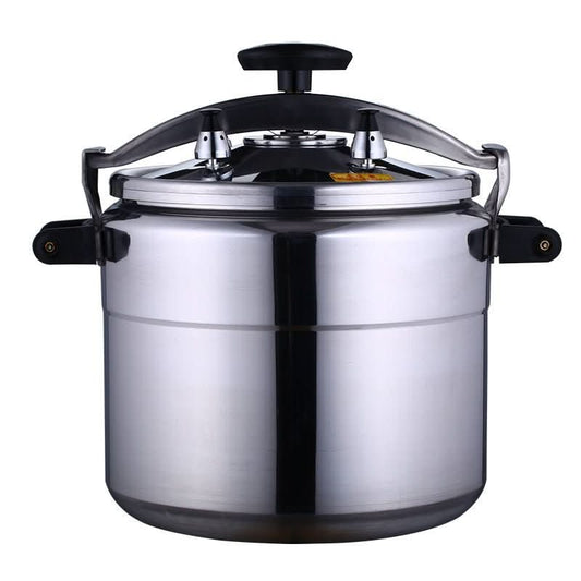Aluminum Gas Stove Pressure Cooker Heavy Duty Manual Locking Lid Cookware - Duly Kitchen