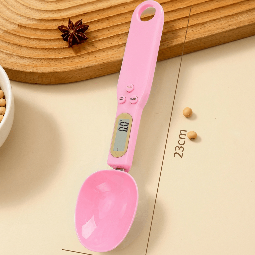 Digital Measuring Spoon Scale 500g with LCD Display – 0.1g Precision Food Kitchen Tool Kitchen Utensils & Gadgets - Duly Kitchen