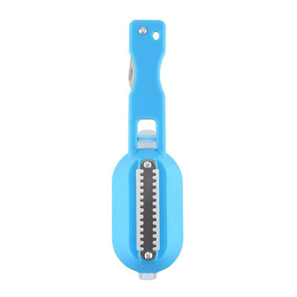 Fish Scale Scraper with Cover – Fish Skin Cleaning Tool Kitchen Scaler Brush Kitchen Utensils & Gadgets - Duly Kitchen