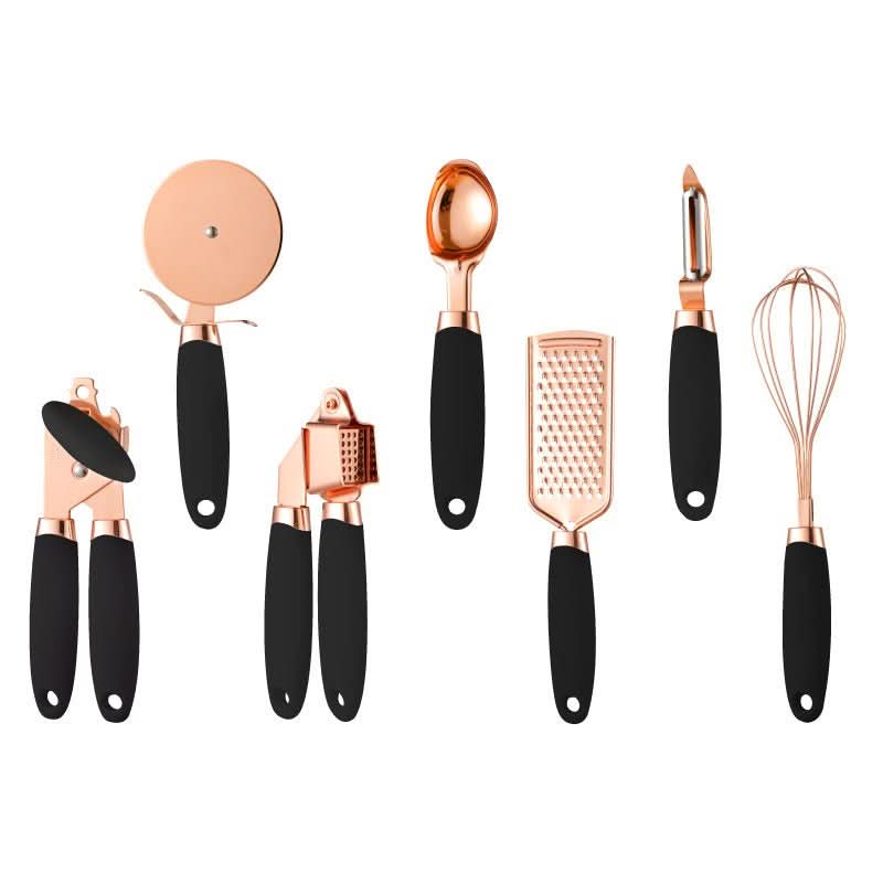 Kitchen Household Peeler Gadget Copper Plating Set Cookware - Duly Kitchen