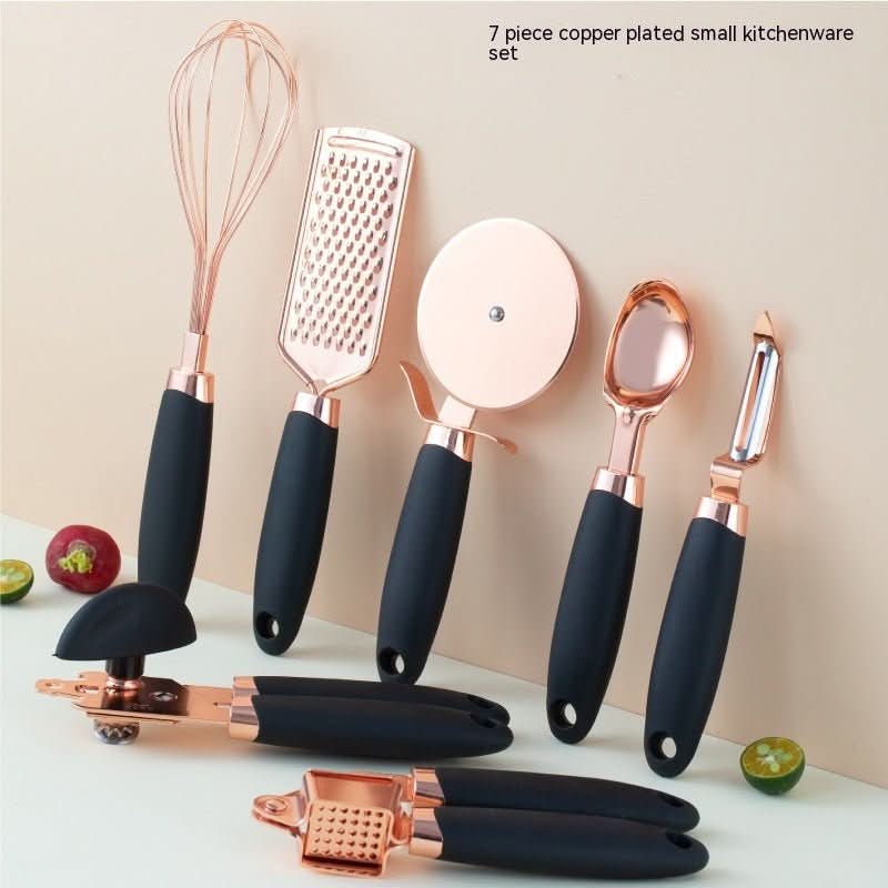 Kitchen Household Peeler Gadget Copper Plating Set Cookware - Duly Kitchen