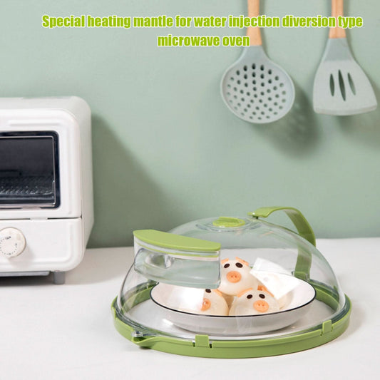 Microwave Food Cover with Water Reservoir – Splashproof Food Heating Lid Kitchen Utensils & Gadgets - Duly Kitchen