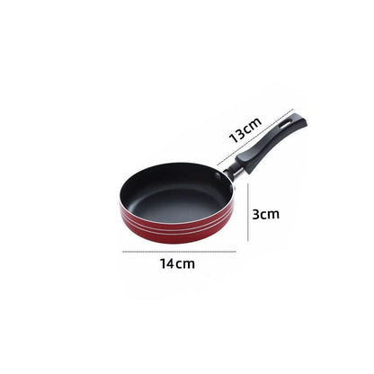 Mini Nonstick Frying Pan Small Aluminum Egg Skillet 12cm 14cm 16cm Cookware - Duly Kitchen