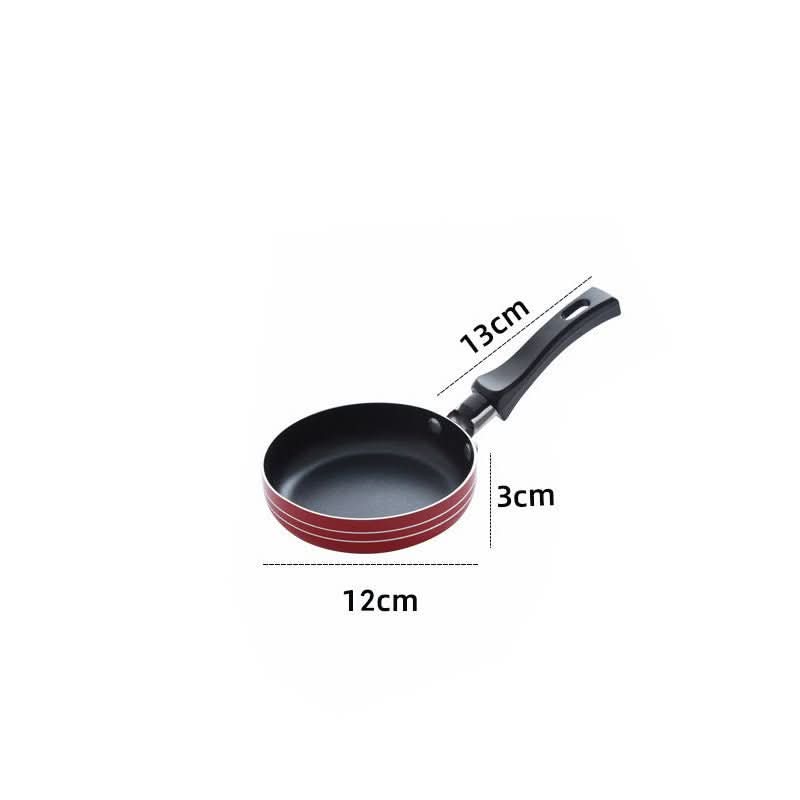 Mini Nonstick Frying Pan Small Aluminum Egg Skillet 12cm 14cm 16cm Cookware - Duly Kitchen