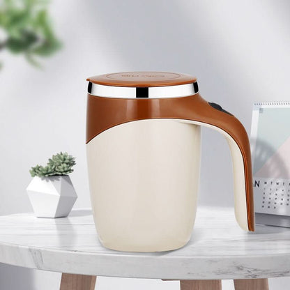 Rechargeable Self Stirring Coffee Mug – Automatic Magnetic Mixing Cup Drinkware - Duly Kitchen