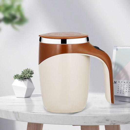 Rechargeable Self Stirring Coffee Mug – Automatic Magnetic Mixing Cup Drinkware - Duly Kitchen