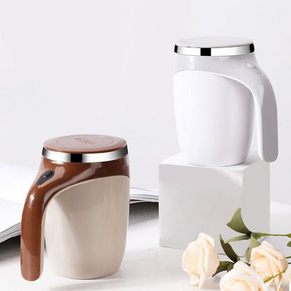 Rechargeable Self Stirring Coffee Mug – Automatic Magnetic Mixing Cup Drinkware - Duly Kitchen