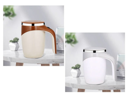 Rechargeable Self Stirring Coffee Mug – Automatic Magnetic Mixing Cup Drinkware - Duly Kitchen