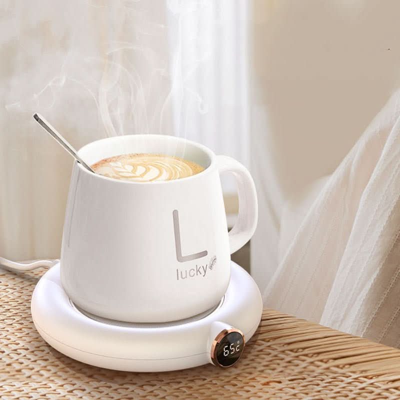 Smart Coffee Mug Warmer USB Heating Pad with 8 - Hour Auto Shut Off Drinkware - Duly Kitchen