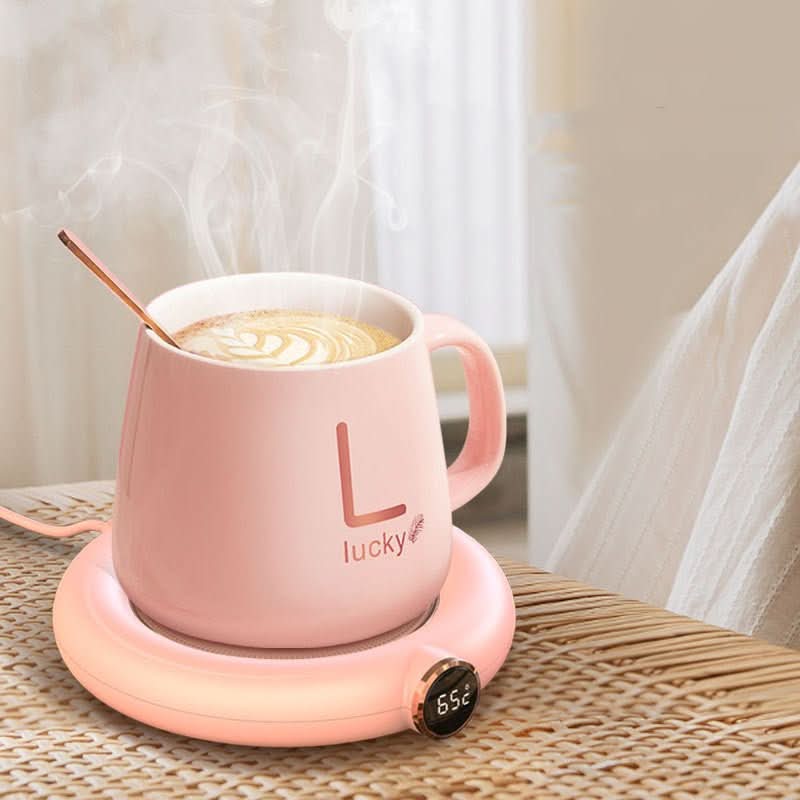 Smart Coffee Mug Warmer USB Heating Pad with 8 - Hour Auto Shut Off Drinkware - Duly Kitchen