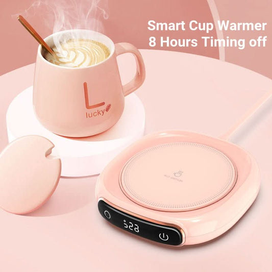 Smart Coffee Mug Warmer USB Heating Pad with 8 - Hour Auto Shut Off Drinkware - Duly Kitchen
