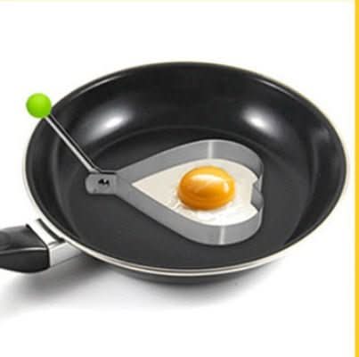 Stainless Steel Egg Ring Mold – Heart, Star & Round Pancake Frying Mold Cookware - Duly Kitchen