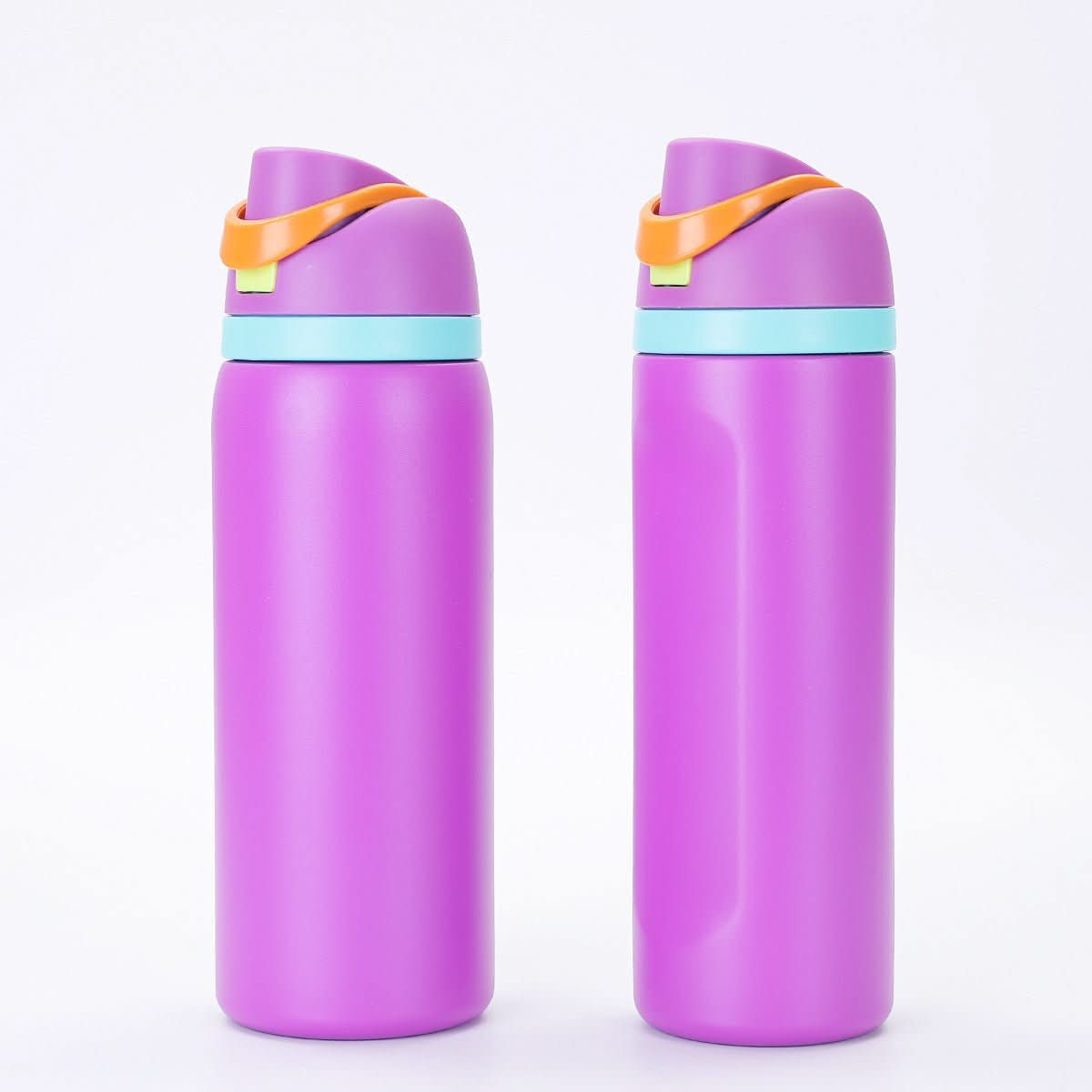 Stainless Steel Insulated Straw Water Bottle 16oz–40oz Sports Thermos Cup Drinkware - Duly Kitchen