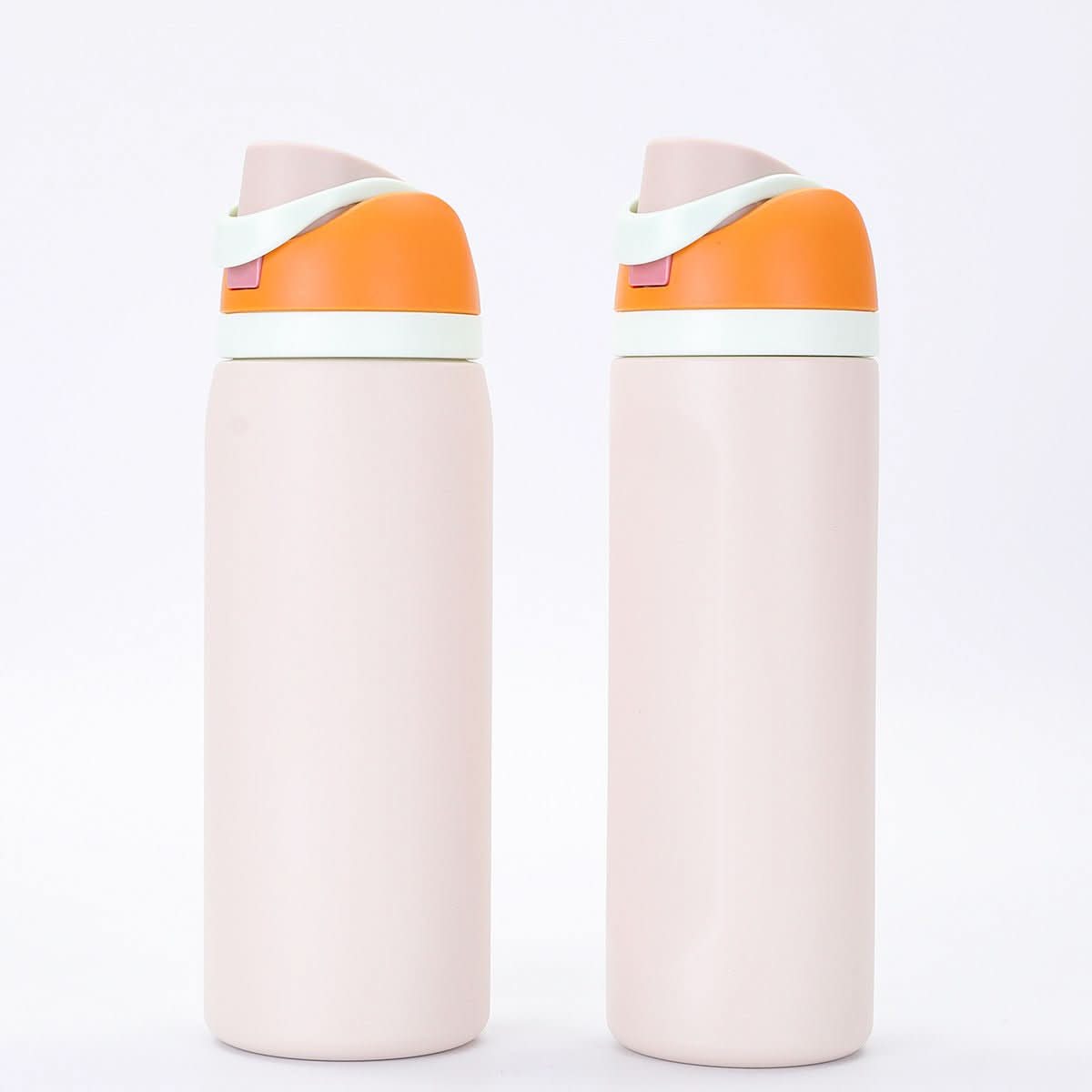 Stainless Steel Insulated Straw Water Bottle 16oz–40oz Sports Thermos Cup Drinkware - Duly Kitchen